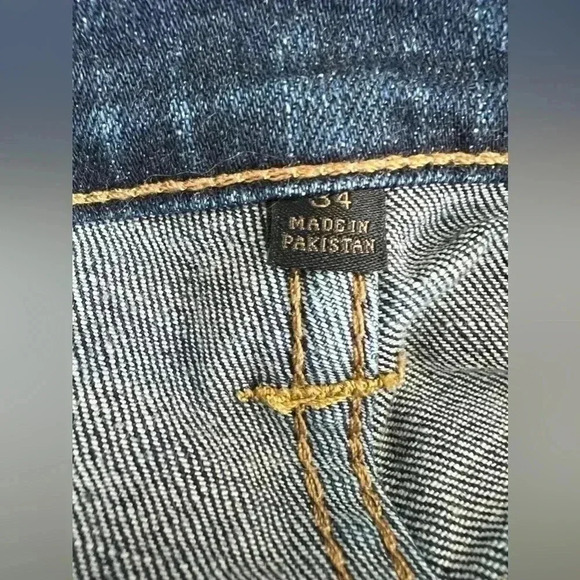 Frye Men's Garrett Relaxed Mid-Rise Jeans  Sz 34 - Picture 9 of 15